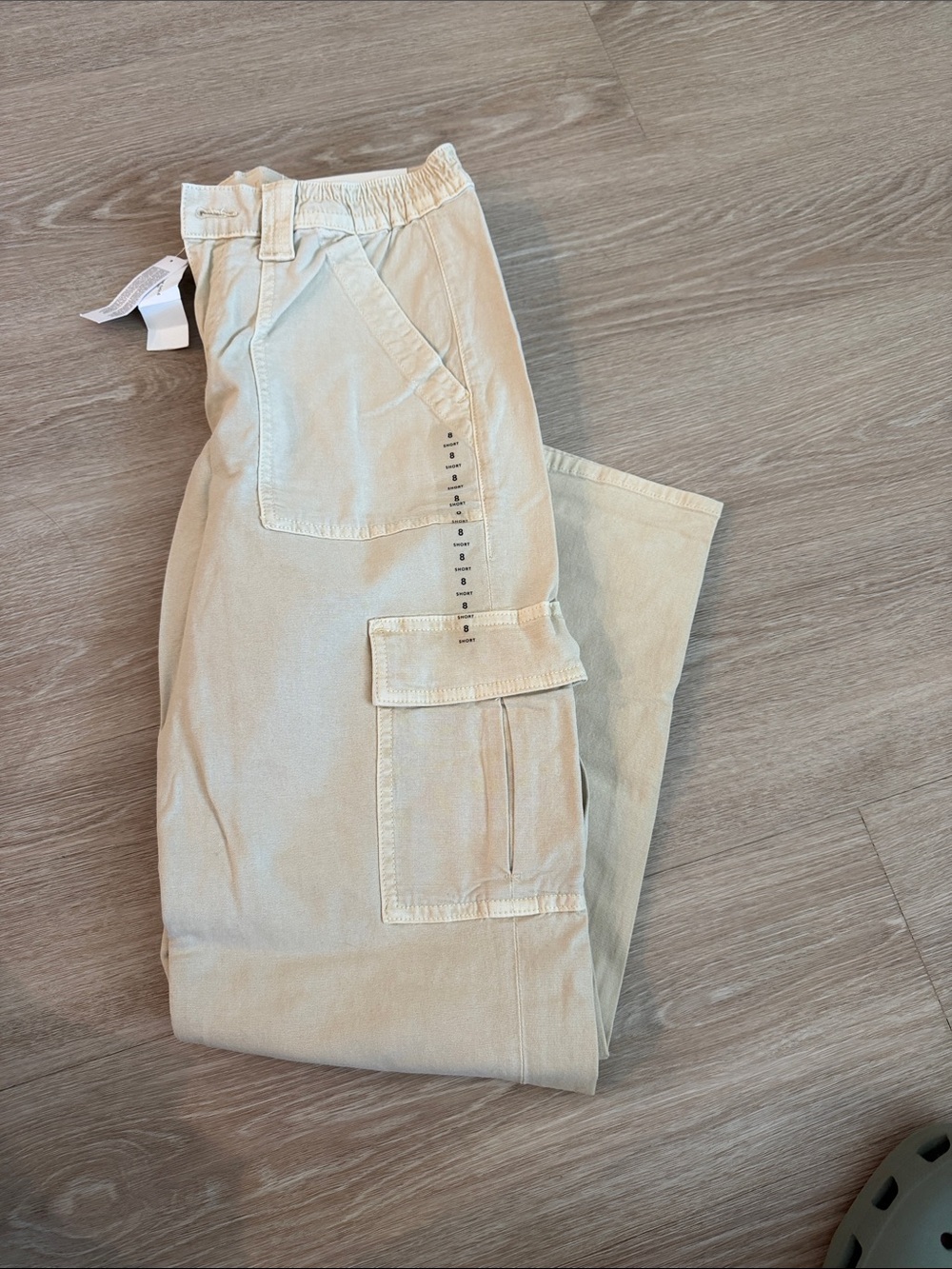 American Eagle Beige Cargo Pocket Pants